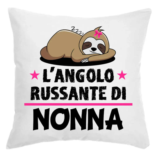 Cuscino L'angolo russante di Nonna