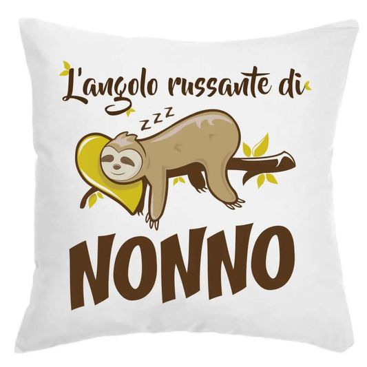 Cuscino L'angolo russante di Nonno