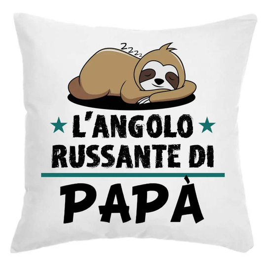 Cuscino L'angolo russante di Papà