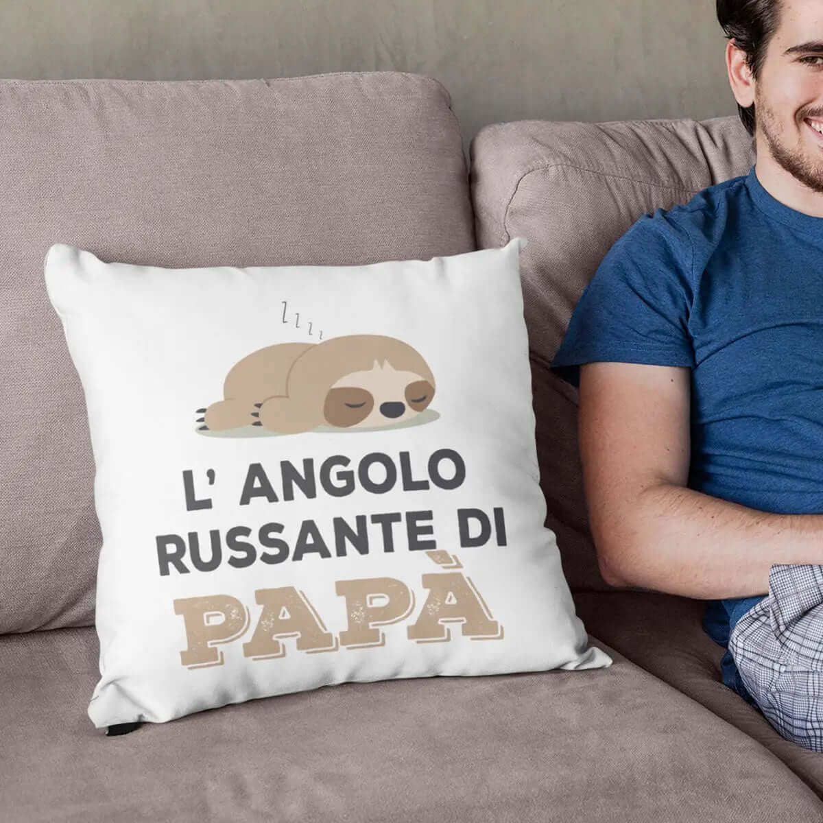Cuscino L'angolo russante di Papà