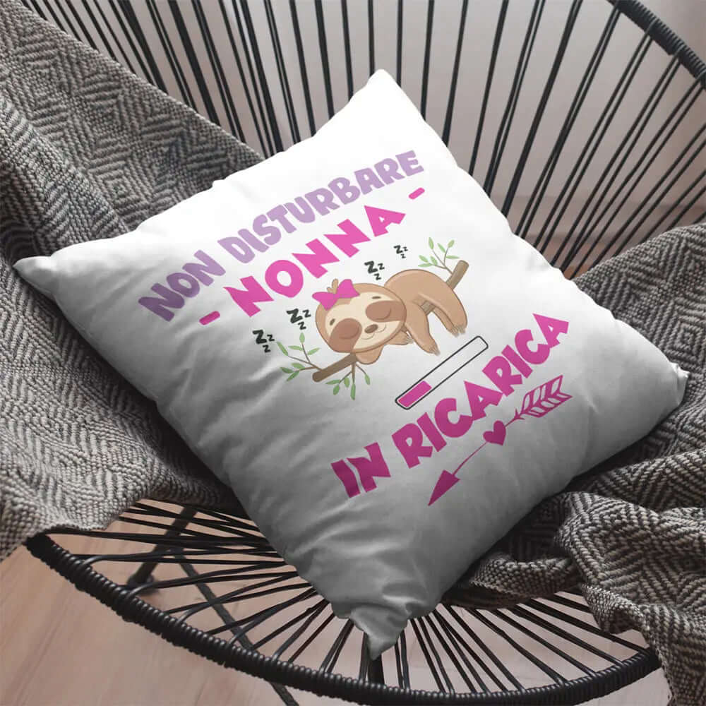 Cuscino Non Disturbare Nonna In Ricarica