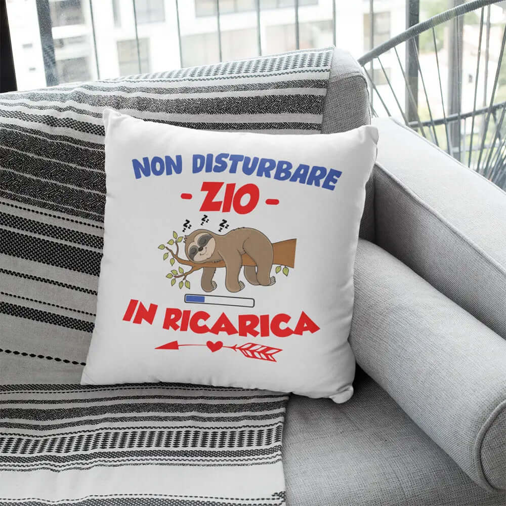 Cuscino Non Disturbare Zio In Ricarica