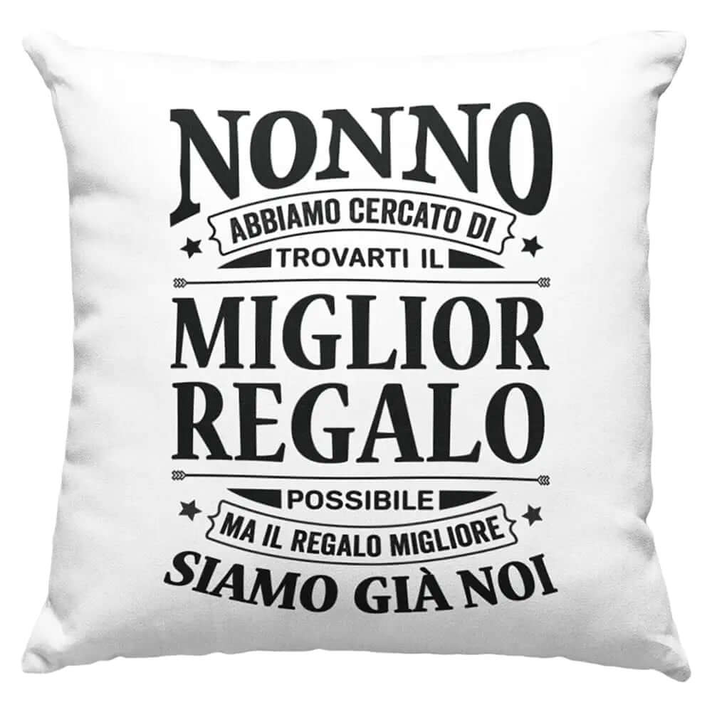 Cuscino Nonno il miglior regalo per te