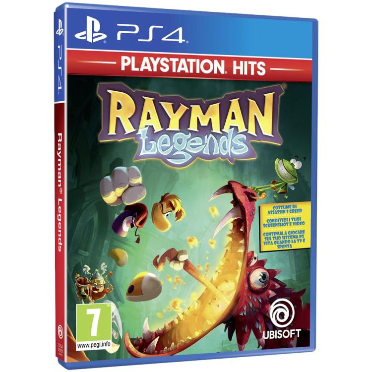 Rayman Legends PS4 Italian Game PlayStation 4 Video Game New Sealed Ita