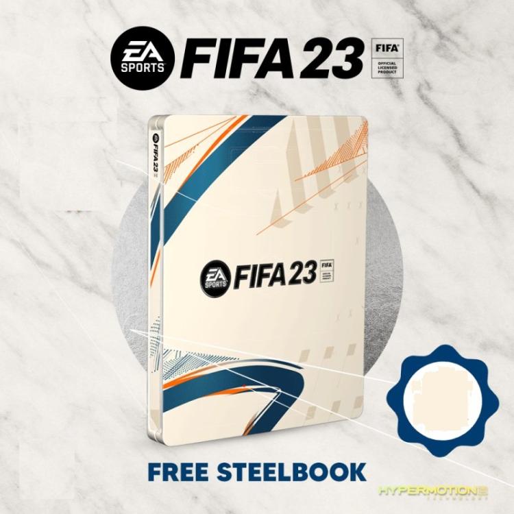Fifa 23 Steelbook Cover Limited Case (Non Include Gioco) Ps4 Ps5 Xbox One / X Pc