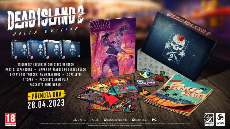 DEAD ISLAND 2 HELL-A COLLECTOR EDITION PS4 VIDEOGIOCO PLAYSTATION 4 ITALIANO ITA