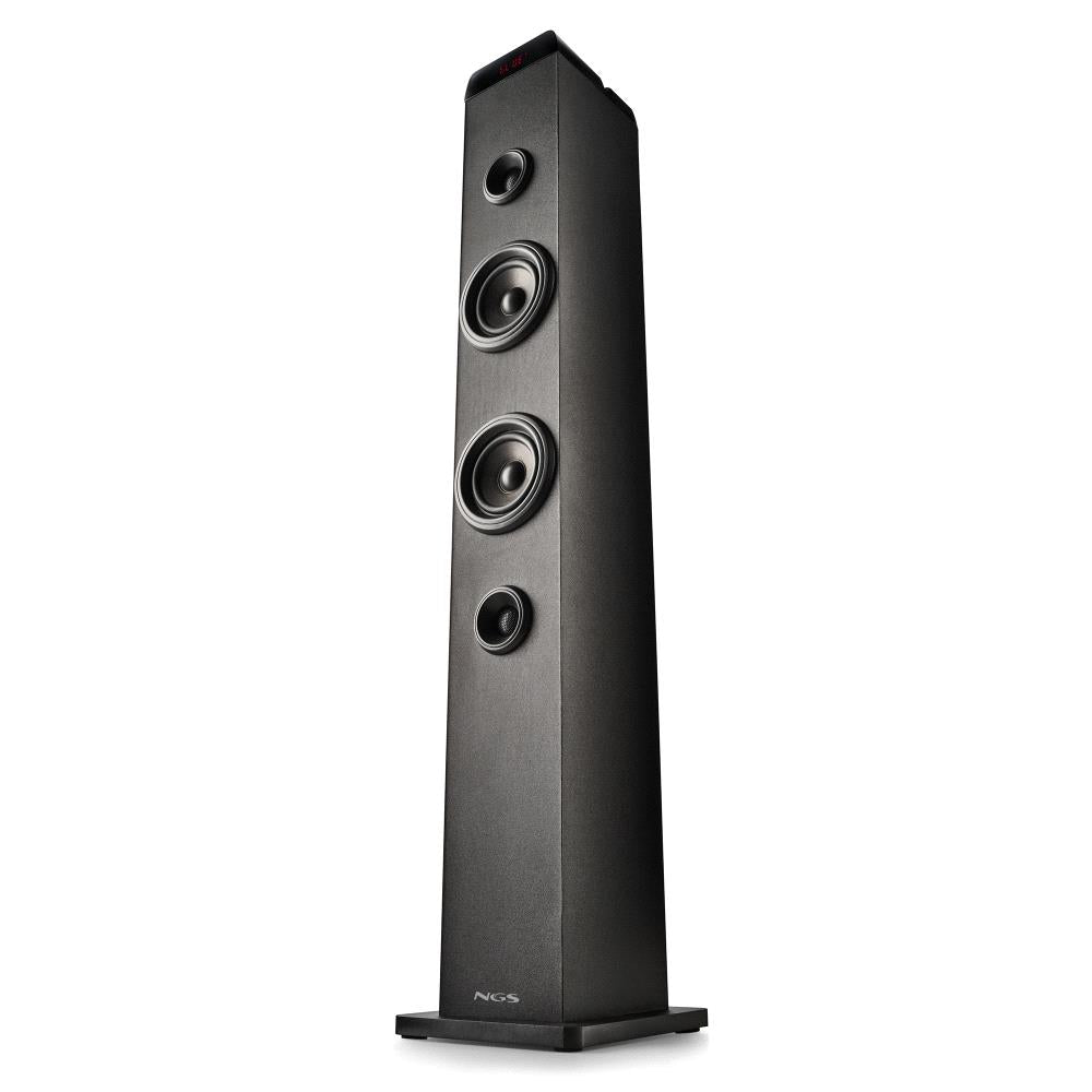 NGS Speaker a Torre Sky Charm Pro BT USB RadioFM AUX 50W Nera