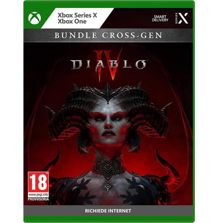 DIABLO IV XBOX SERIE X / ONE VIDEOGIOCO ITALIANO BUNDLE CROSS-GEN DIABLO 4 NUOVO