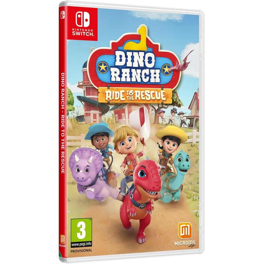 Dino Ranch Ride To The Rescue Nintendo Switch Video Game EU Italian Physical Ver.
