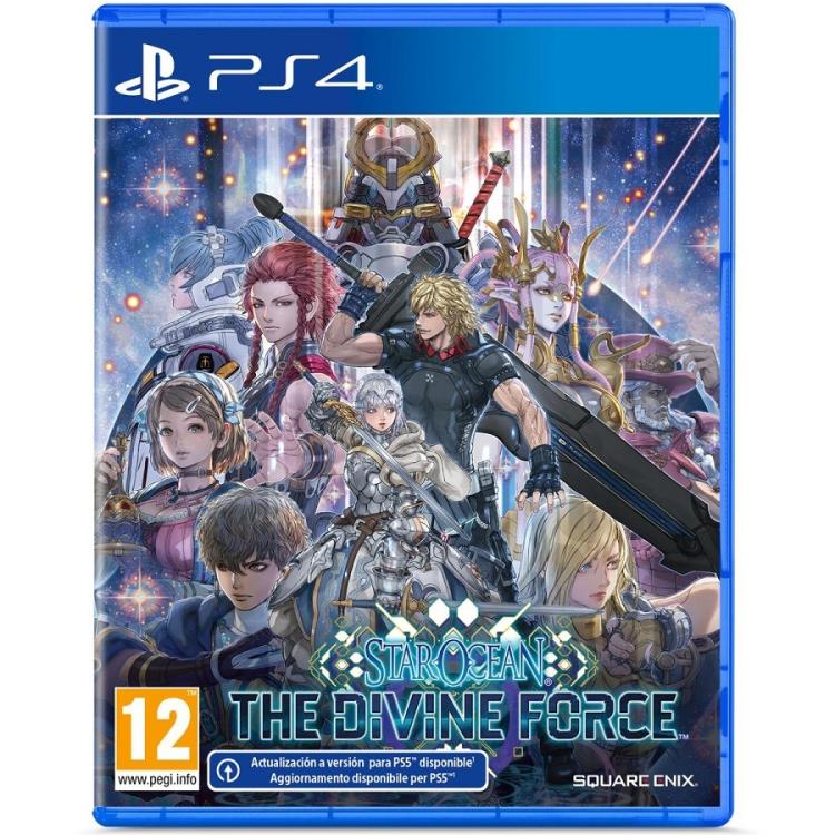 Star Ocean The Divine Force PS4 PlayStation 4 PAL ITA Italian Cover Game