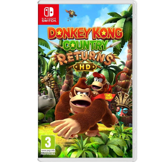Donkey Kong Country Returns HD Nintendo Switch Video Game PAL ITA New Game
