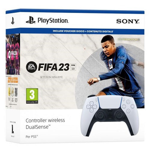 Sony Bundle PS5 DualSense Wireless Controller + FIFA 23 PlayStation 5 Italian Edition