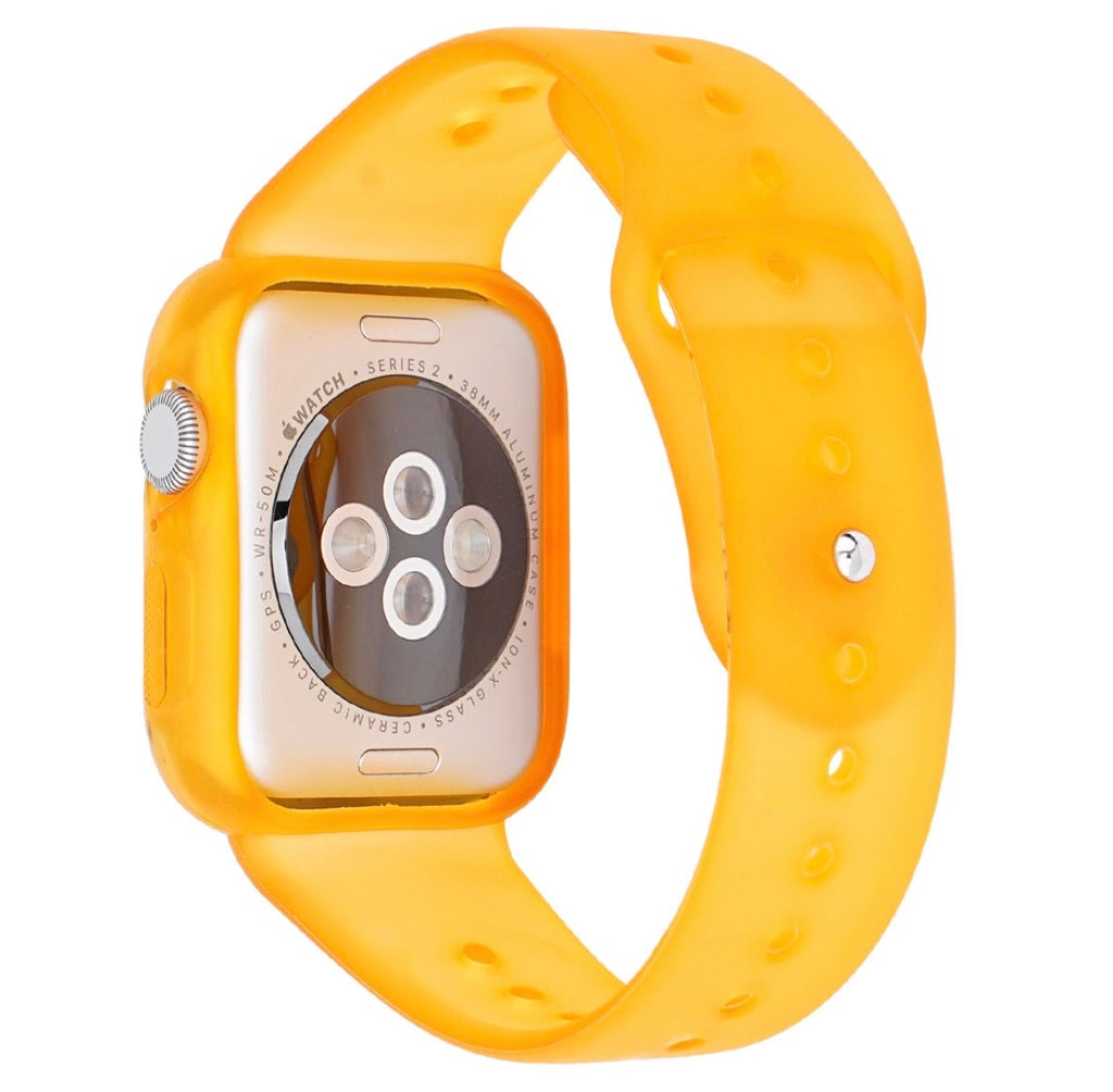 Cinturini + copri cassa FLEXY per Apple Watch IWatch