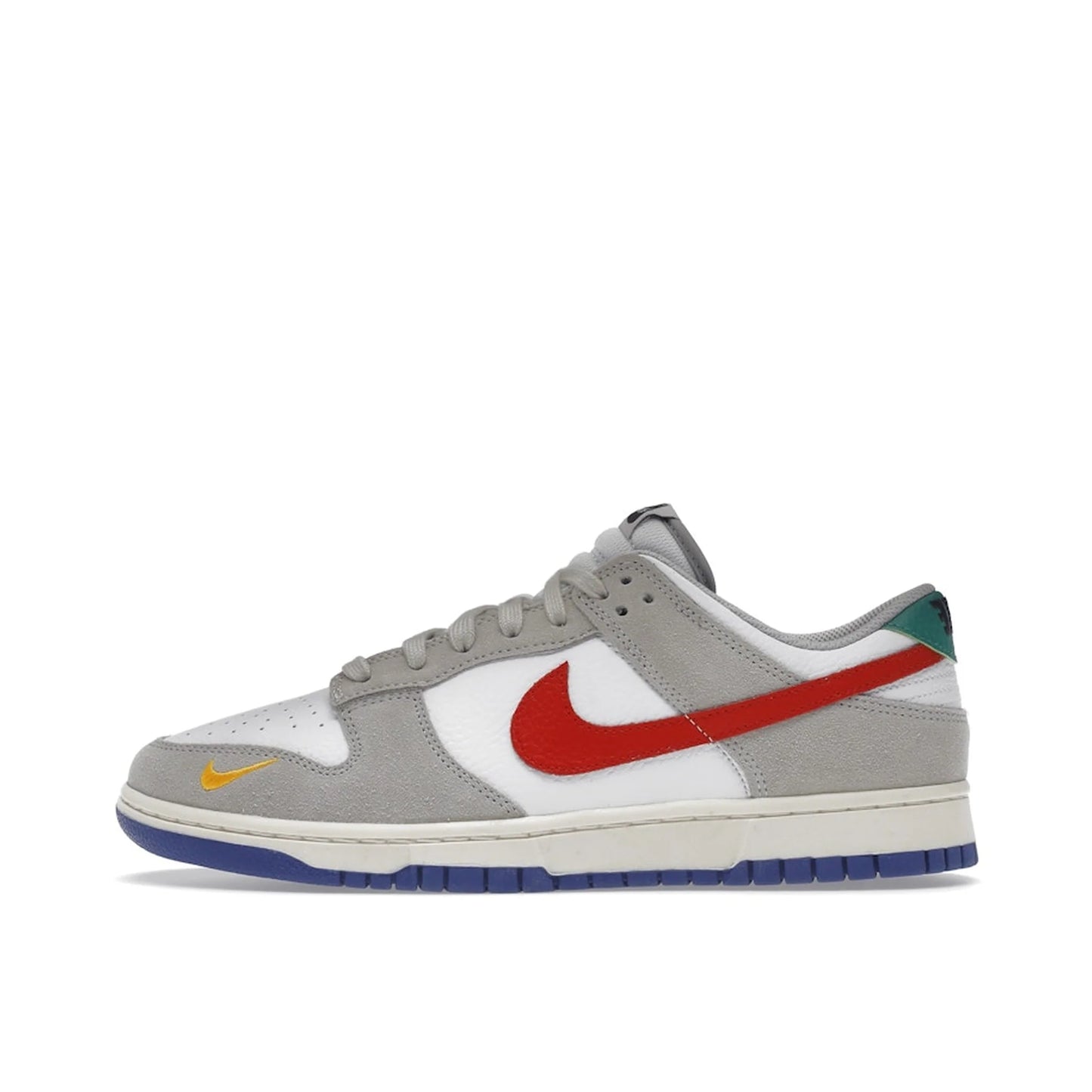 Nike Dunk Low Light Iron Ore Red Blue