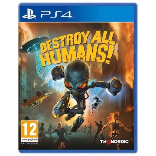 Destroy All Humans Ps4 Gioco Italiano Eu Play Station 4 Videogioco Alien Nuovo