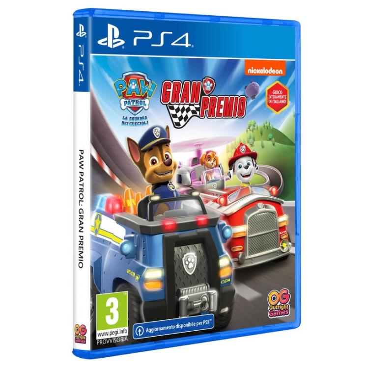 Paw Patrol Grand Prix: Kart Grand Prix PS4 Italian Game EU Playstation 4