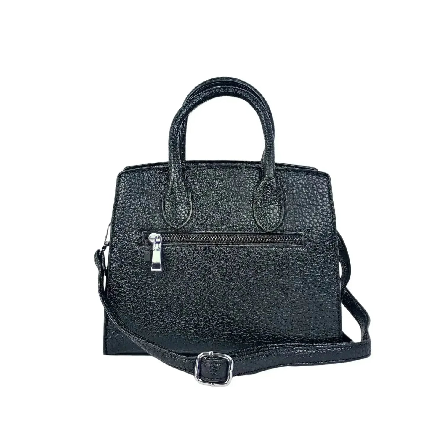 Elegant Black Leather Handbag for Women