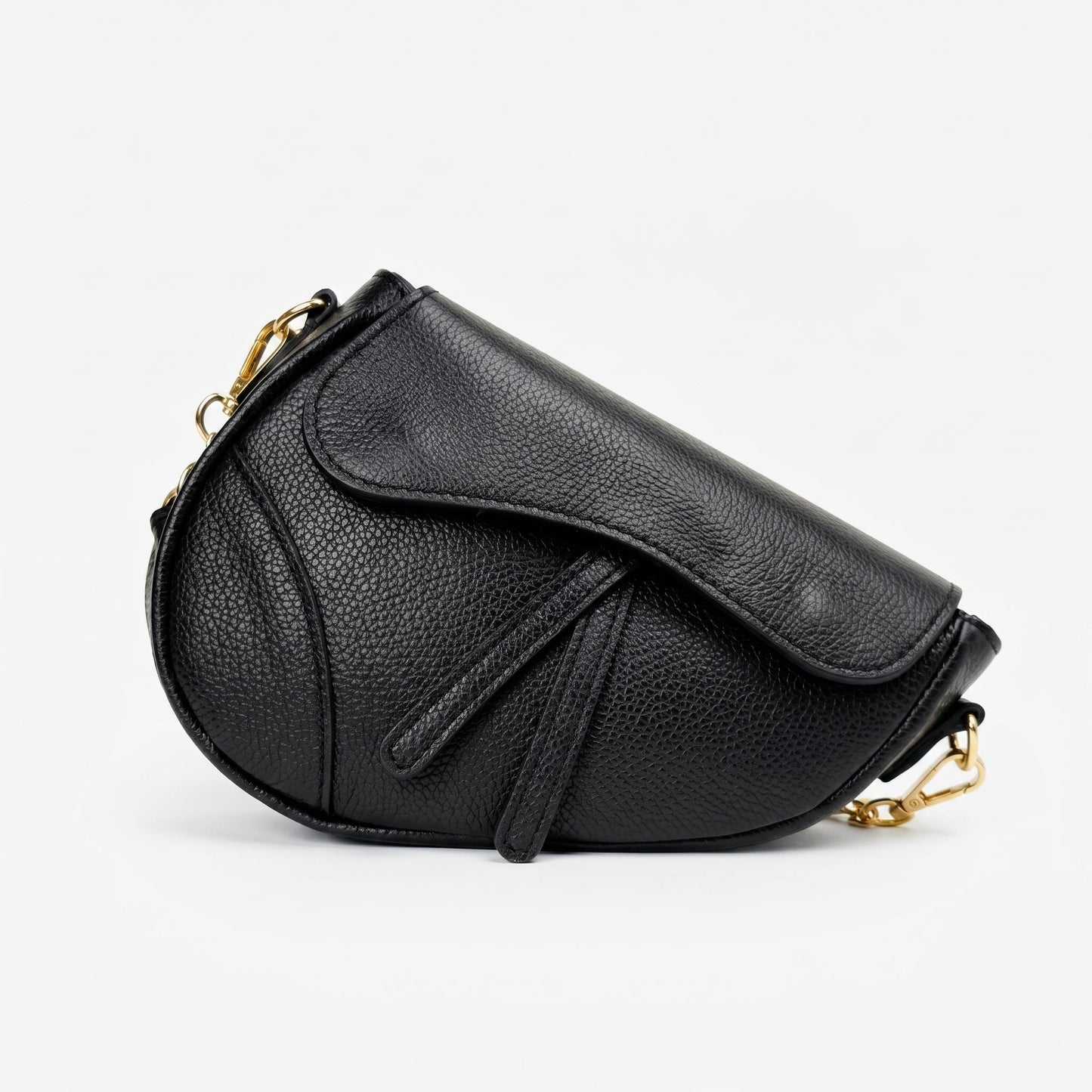Eliza Borsa a Tracolla in Vera Pelle con Chiusura Sicura