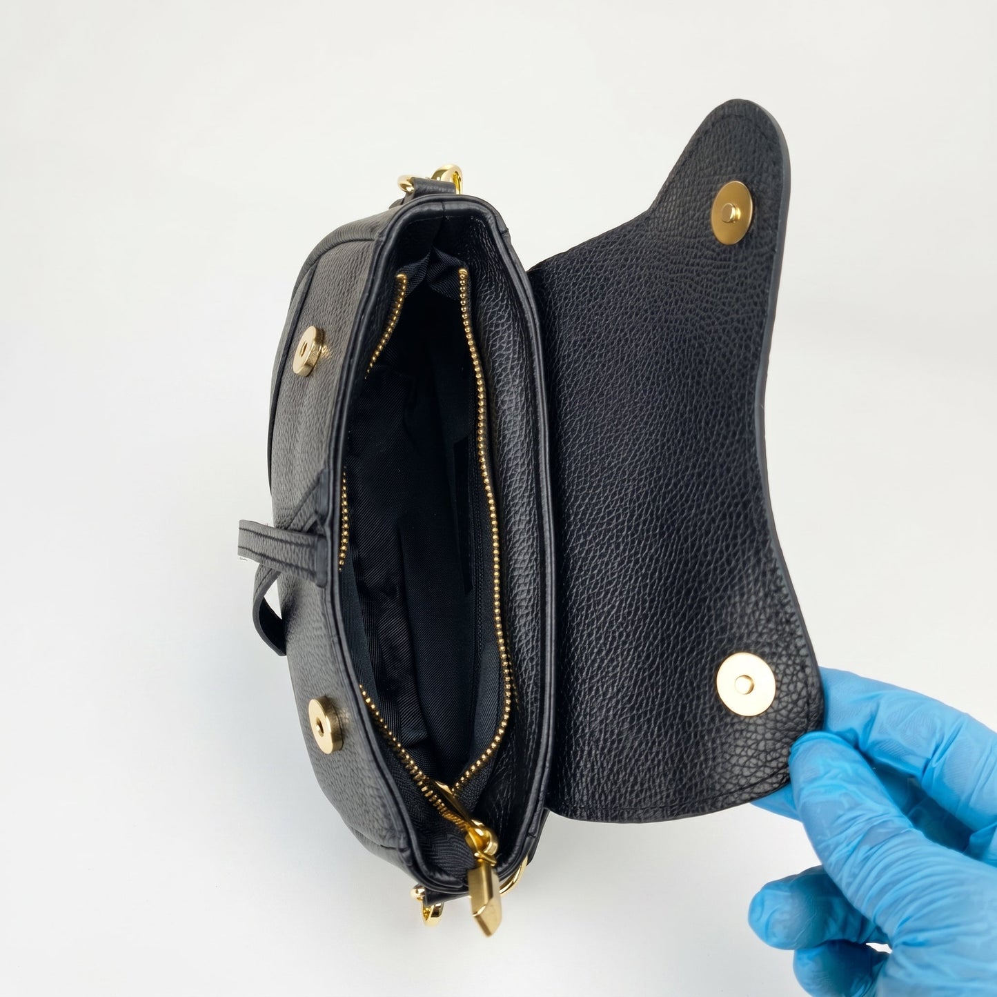 Eliza Borsa a Tracolla in Vera Pelle con Chiusura Sicura