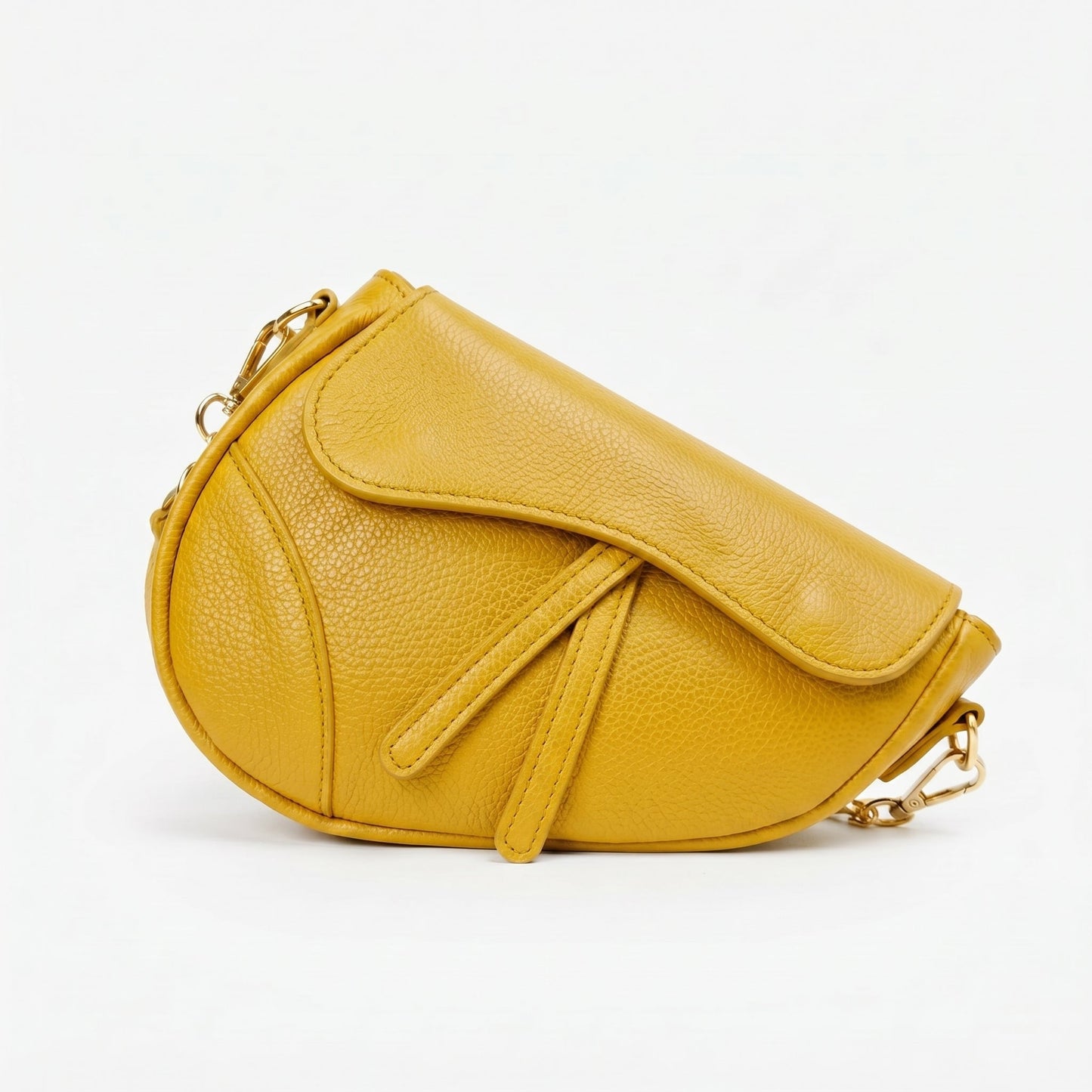 Eliza Borsa a Tracolla in Vera Pelle con Chiusura Sicura