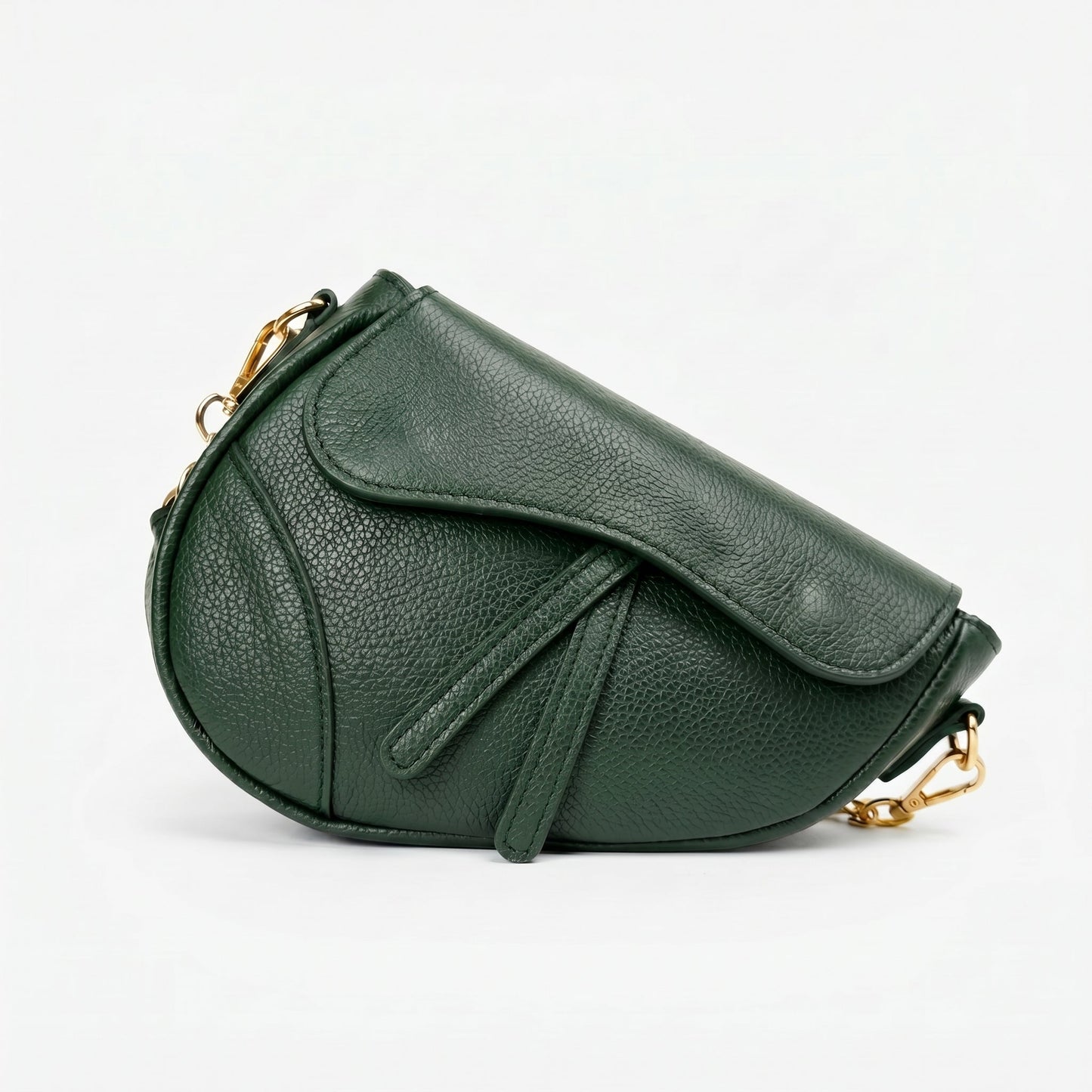Eliza Borsa a Tracolla in Vera Pelle con Chiusura Sicura