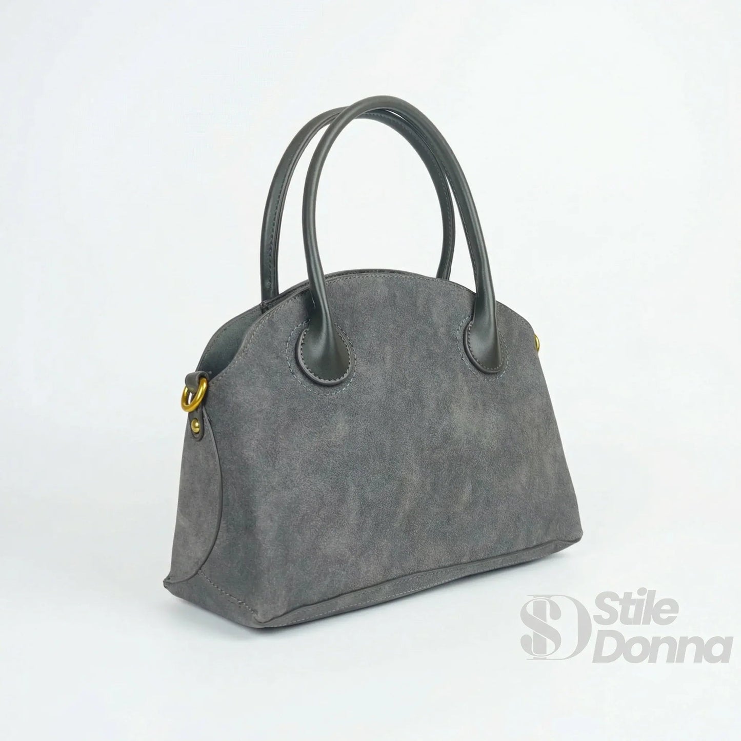 Enrico Coveri Set Borse in Ecopelle Effetto Suede