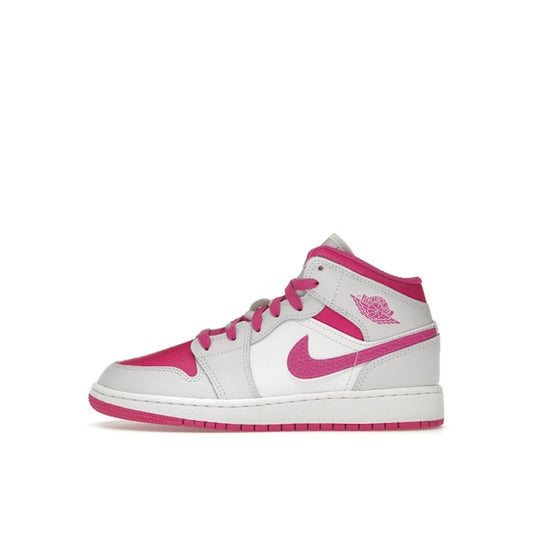 Jordan 1 Mid Fire Pink (GS)