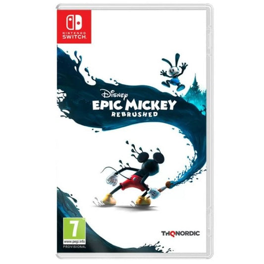 Disney Epic Mickey Rebrushed Nintendo Switch Italian Game Video Game New