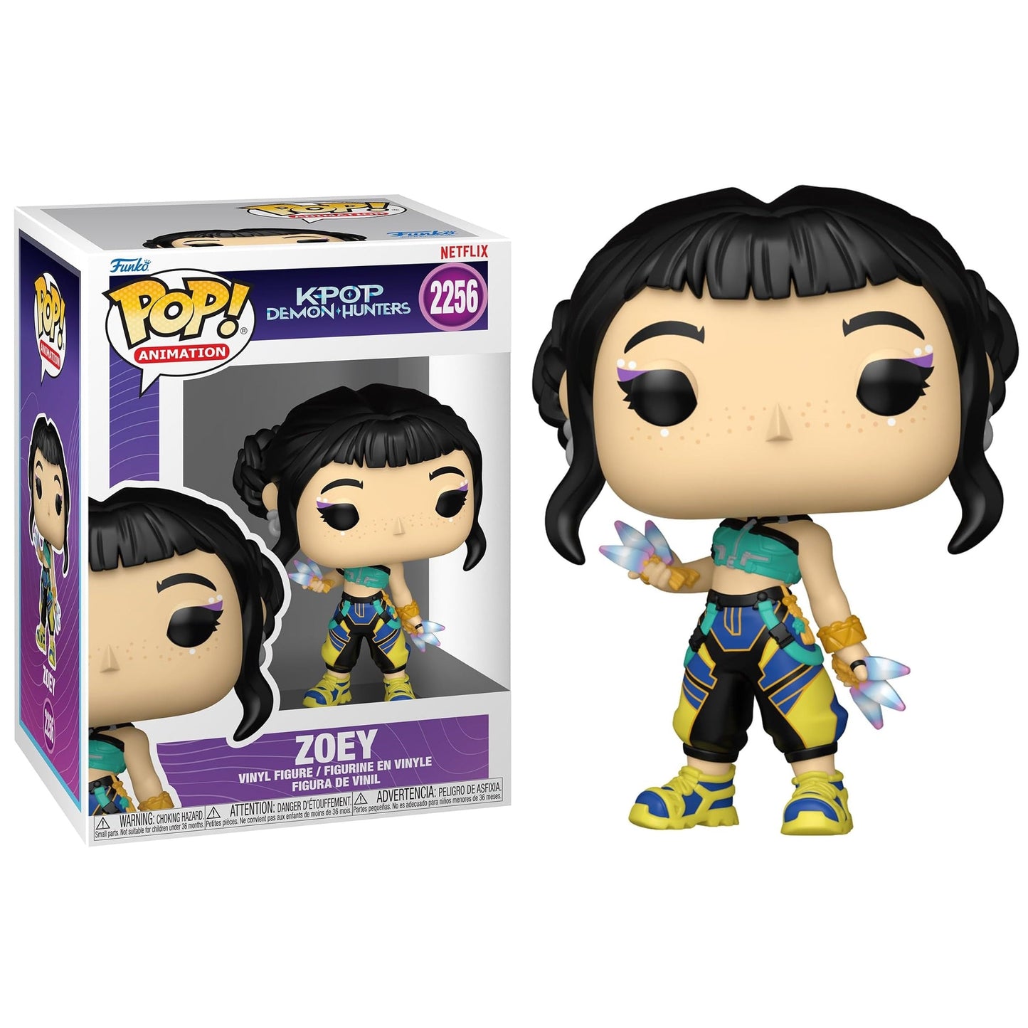 Funko Pop Animation - KPop Demon Hunters (2256) Zoey - Figure 9cm (Preordine)