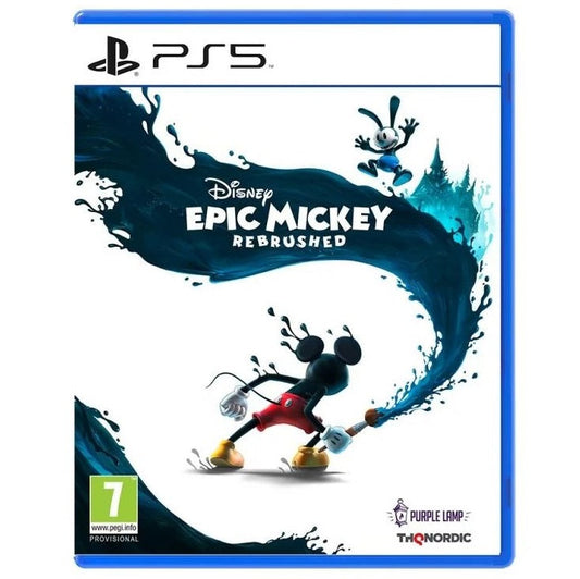 Disney Epic Mickey Rebrushed Ps5 Gioco Italiano Playstation 5 Videogioco Nuovo