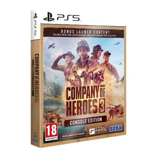 COMPANY OF HEROES 3 - LAUNCH EDITION CONSOLE EDITION PS5 GIOCO ITALIANO NUOVO D1