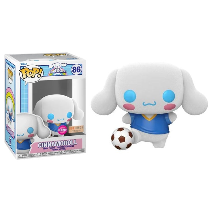 Funko Pop ! Sanrio -  (86) Hello Kitty Cinnamoroll Soccer Ball Flocked