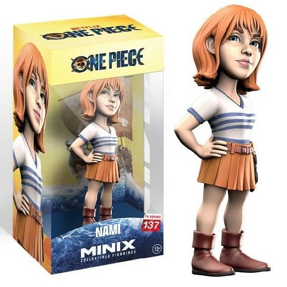 Minix: One Piece - Nami (Anime 137) Anime Figure Rubber 12Cm Statuetta Nuovo