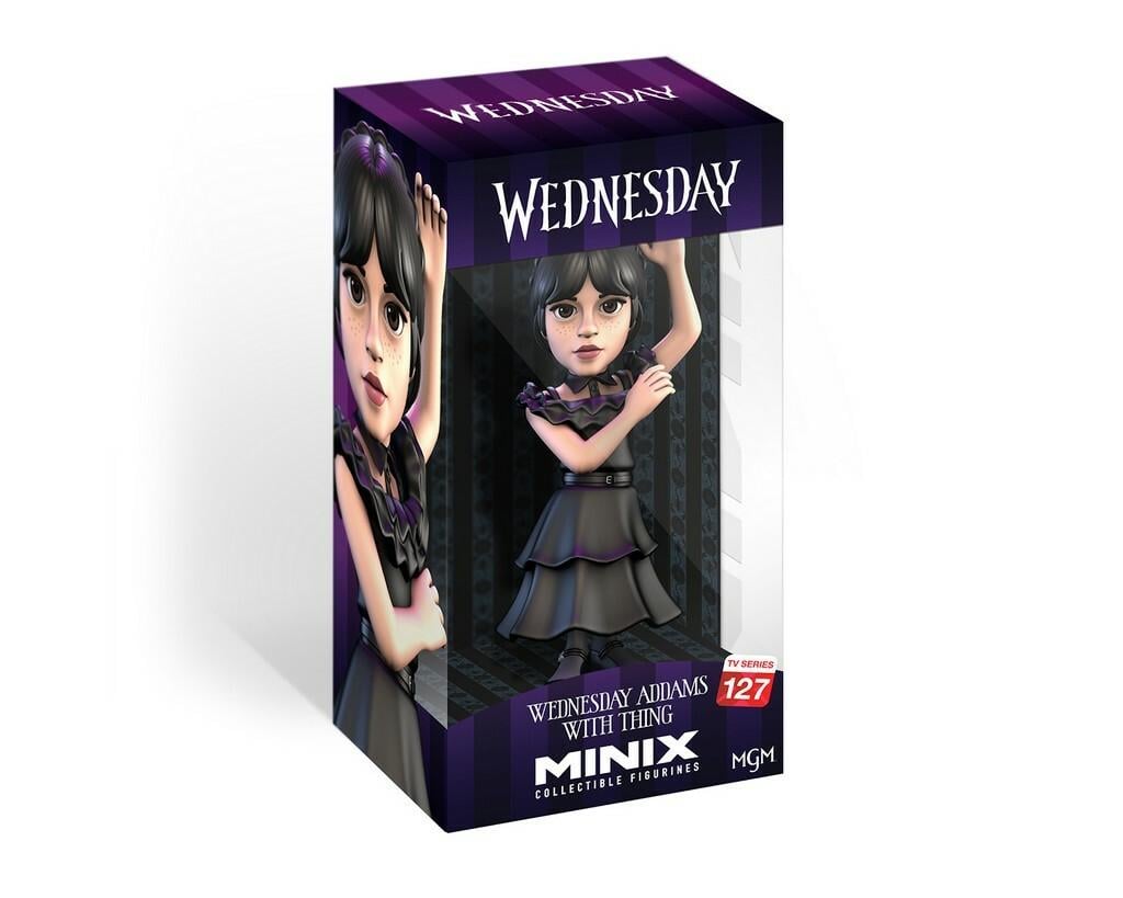 Minix: Wednesday Addams Ball Dress (Tv Series 127) Figure 12Cm Dance Mercoledi