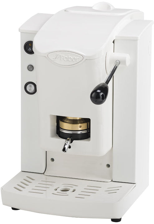Faber Slot Plast Macchina Da Caffè Cialde 44Mm Espresso Cialde Bianco 500W