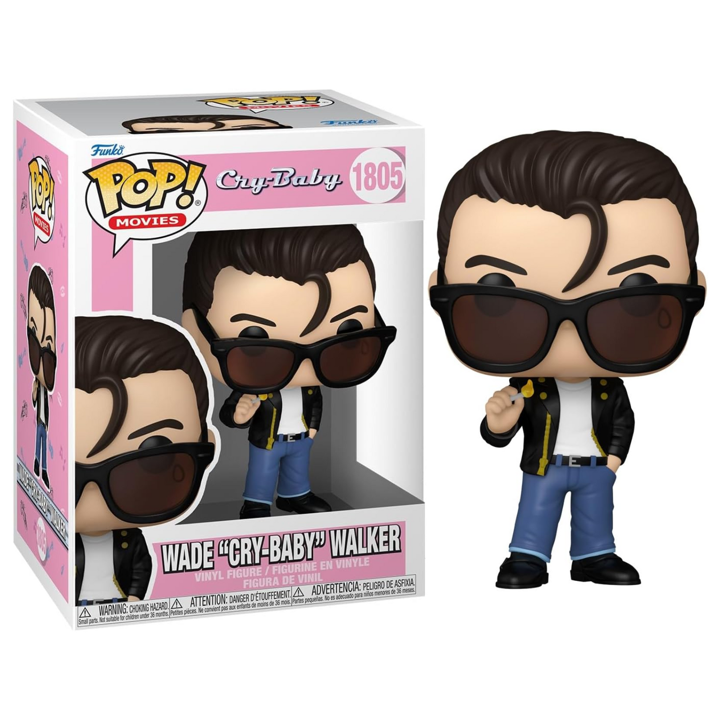 Funko Pop ! Movies - Cry-Baby (1805) Wade "Cry-Baby" Walker Vinyl Figure 9cm