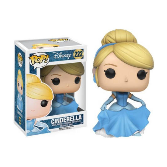 Funko Pop ! Disney - Cenerentola (222) Cinderella Vinyl Figure 9cm