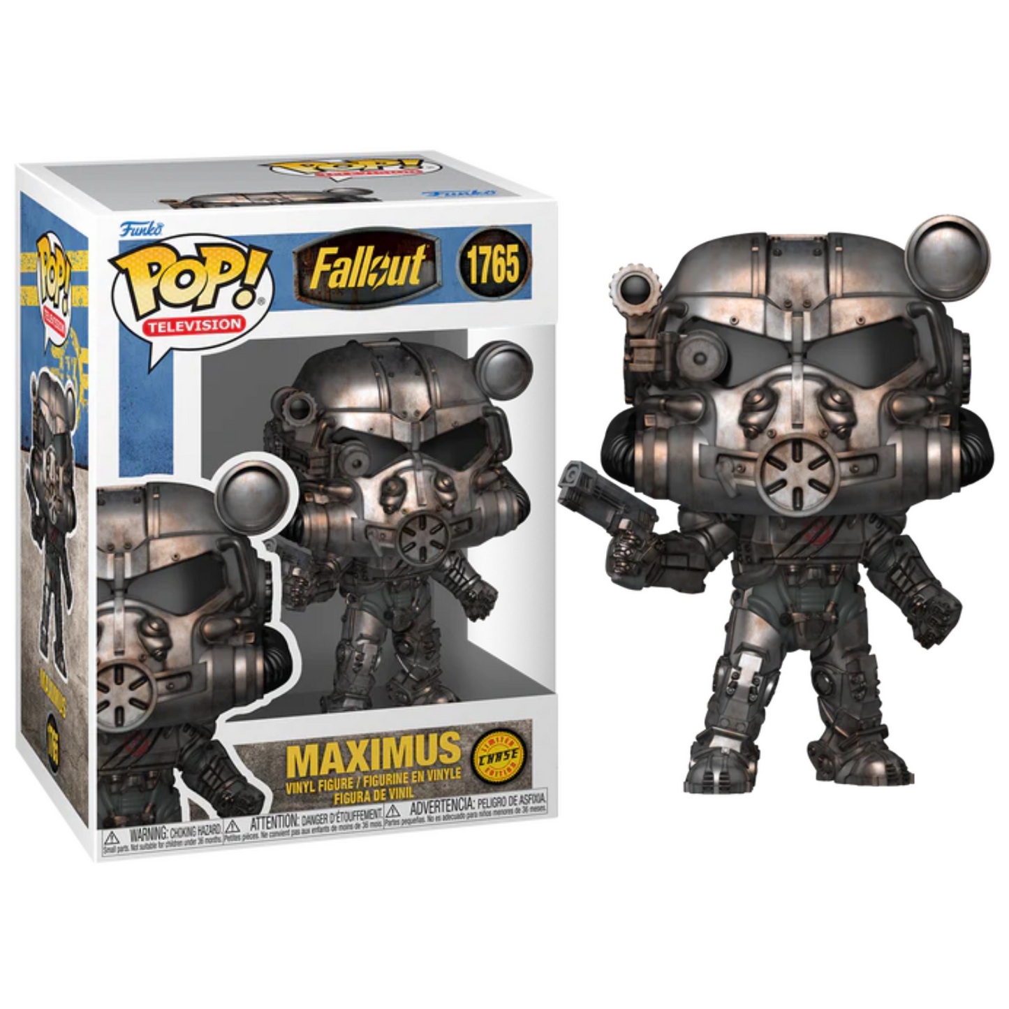 Funko Pop ! TV Fallout Maximus (Chase)- (1765) Vinyl Figure 9cm Collezione