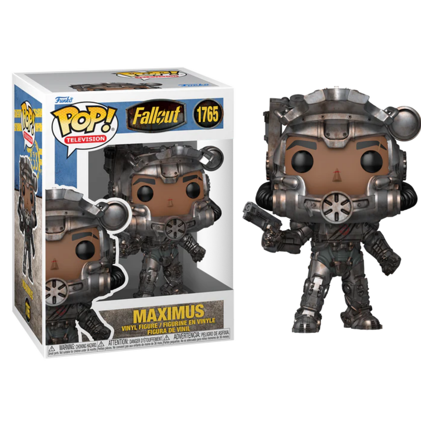 Funko Pop ! TV Fallout Maximus - (1765) Vinyl Figure 9cm Collezione Nuovo