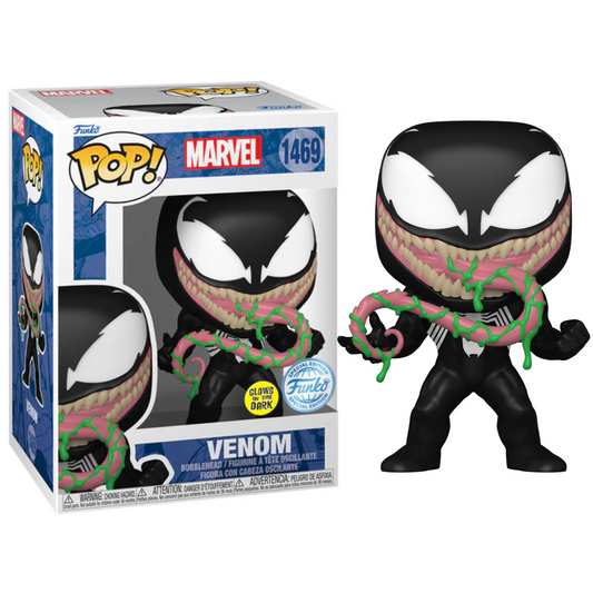 Funko Pop ! Marvel (1469) Venom Glow In The Dark Vinyl Figure 9cm