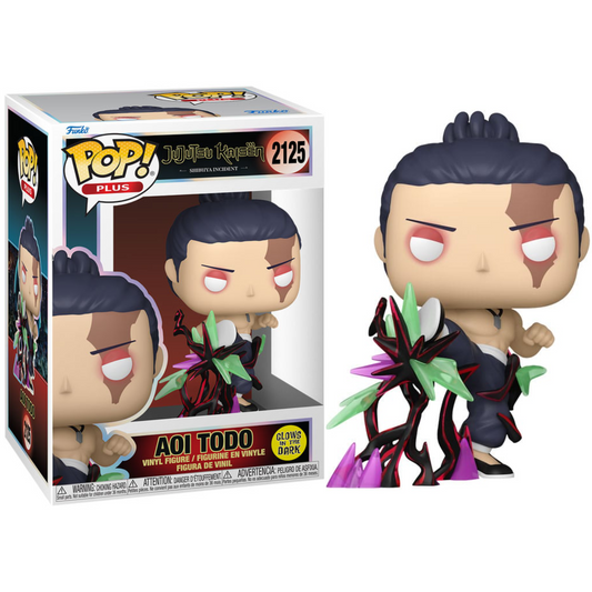 Funko Pop ! Plus - Jujutsu Kaisen (2125) Aoi Todo (Kick) Glow Vinyl 9cm