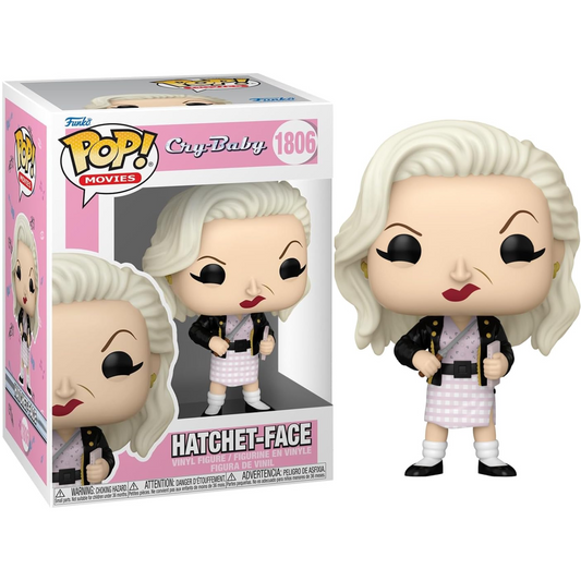 Funko Pop ! Movies - Cry-Baby (1806) Hatchet-Face  Vinyl Figure 9cm