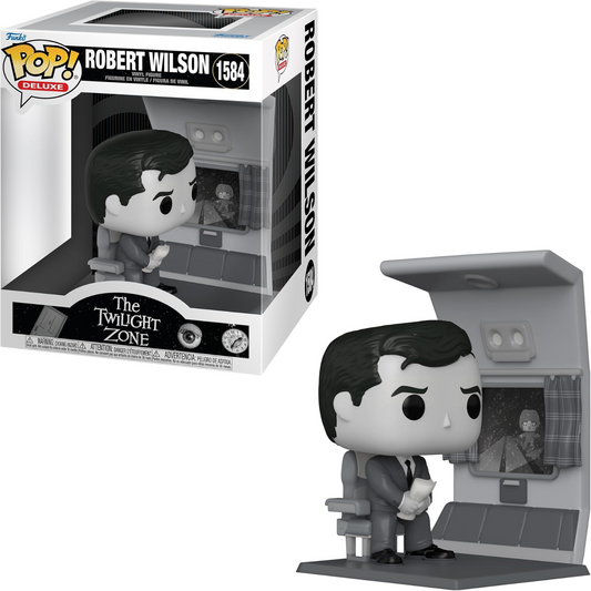 Funko Pop ! Deluxe - The Twilight Zone (1584) Robert Wilson Vynil Figure 9cm
