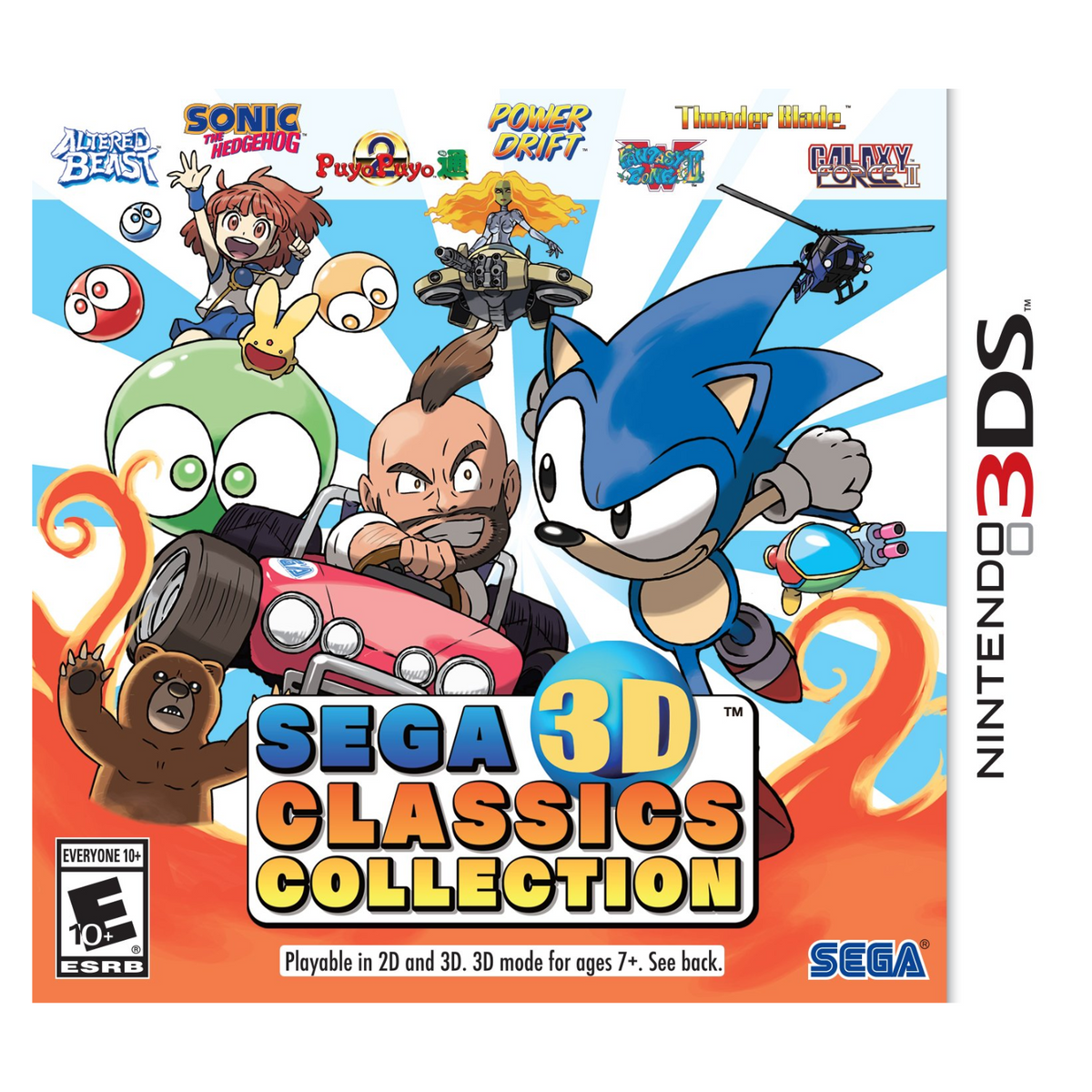 Sega 3D Classics Collection Nintendo 3DS Nuovo Sigillato ITA