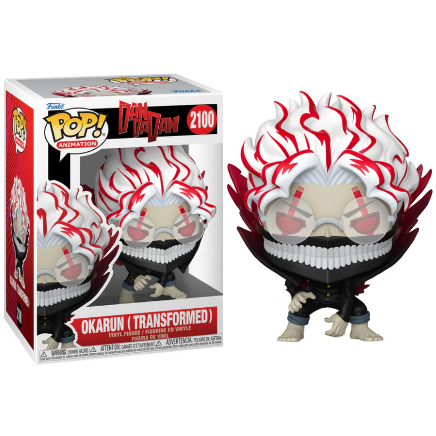 Funko Pop ! Animation - DanDanDan - (2100) Okarun (Transformed) Anime 9cm