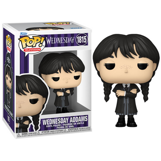 Funko Pop ! Television - Wednesday (1815) Wednesday Addams Vinyl Figure 9cm