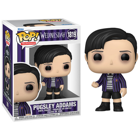 Funko Pop ! Television - Wednesday (1819) Pugsley Addams Vinyl Figure 9cm