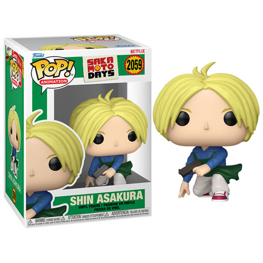 Funko Pop ! Animation - Sakamoto Days (2059) Shin Asakura 9cm (Preorder)