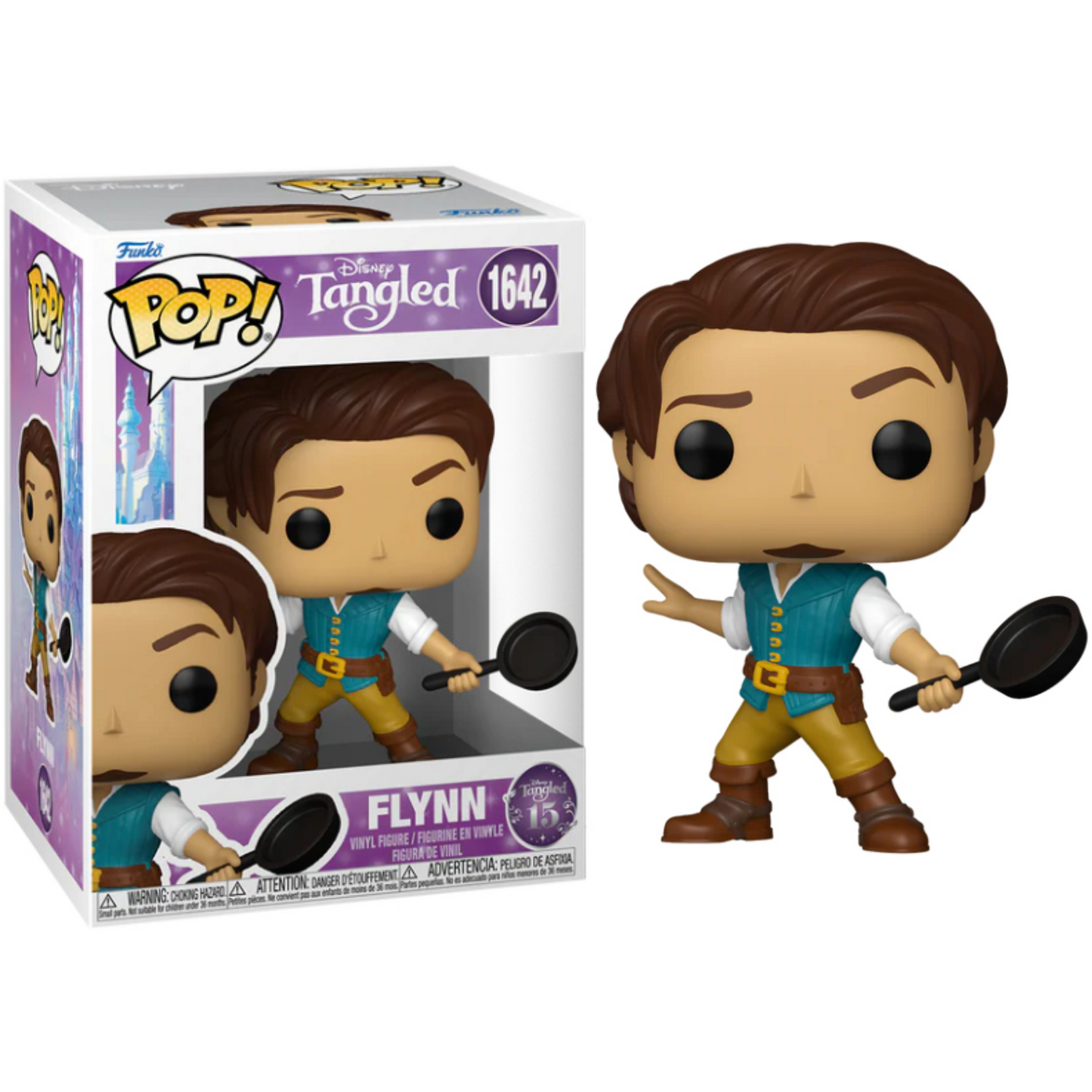 Funko Pop ! Disney - Rapunzel L'Intreccio della Torre (1642) Flynn (Eugene) 9cm