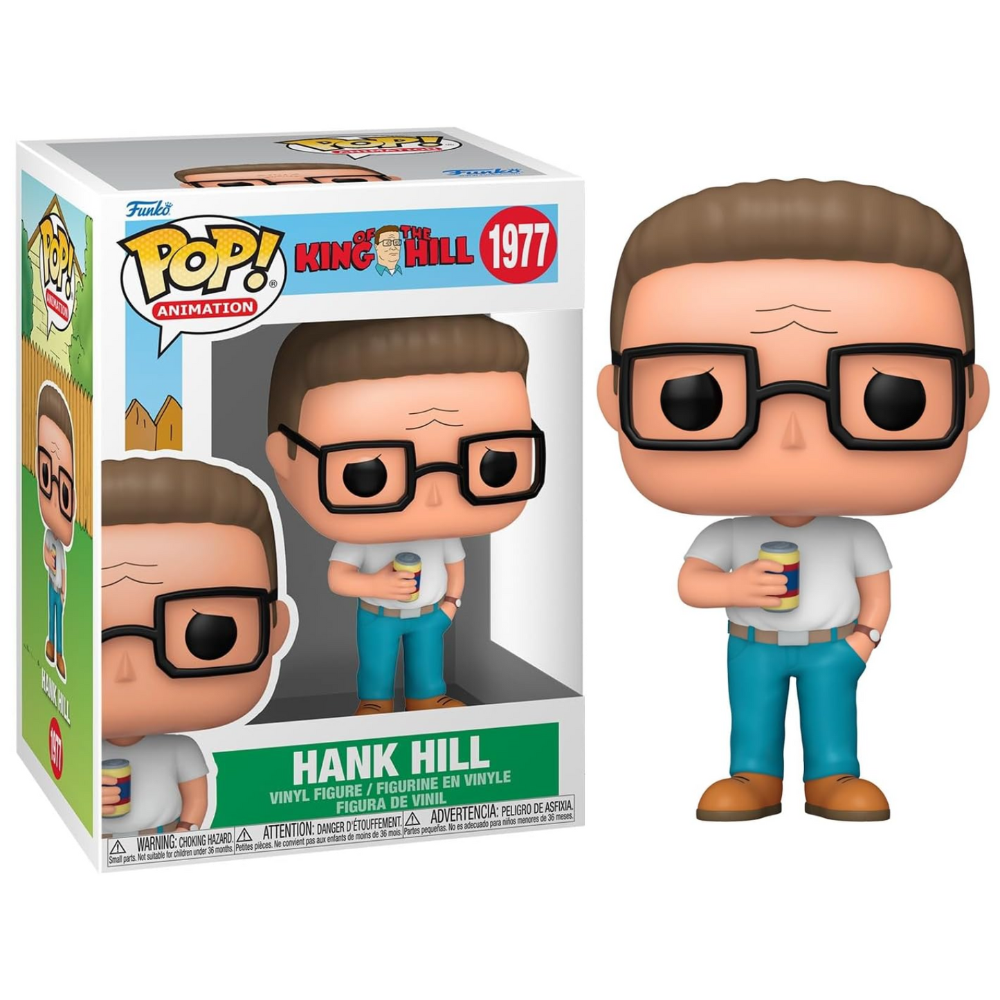 Funko Pop ! Animation - King Of The Hill (1977) Hank Hill Vinyl Figure 9cm